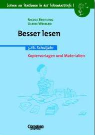 Deutsch Kopiervorlagen von Cornelsen f&uuml;r den Einsatz in der weiterf�hrenden Schule, Klasse 5-10 -erg&auml;nzend zum Deutschunterricht