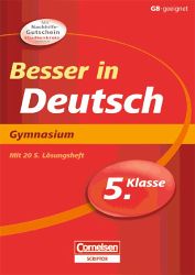 Deutsch Lernhilfen von Cornelsen f&uuml;r den Einsatz in der weiterf�hrenden Schule, Klasse 5-10 -erg&auml;nzend zum Deutschunterricht