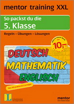 Deutsch Lernhilfen von Mentor f&uuml;r den Einsatz in der weiterf&uuml;hrenden Schule, Klasse 5 - erg&auml;nzend zum Deutschunterricht