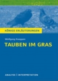 Tauben im Gras. Interpretation Königs Erläuterung