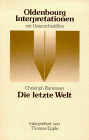 Interpretationshilfe: Am k&uuml;rzeren Ende der Sonnenallee