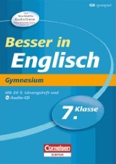 Englisch Lernhilfen von Cornelsen f&uuml;r den Einsatz in der Mittelstufe erg&auml;nzend zum Englischunterricht
