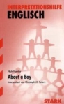 About a boy. Landesabitur Englisch