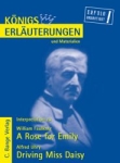 Landesabitur Englisch. A rose for Emily. Driving Miss Daisy