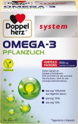 Omega 3 System pflanzlich
