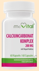 Calcium Magnesium Komplex Kapseln McVital - Nahrungsergänzungsmittel