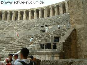 Antike Theater Aspendos in Anatolien