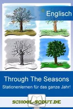 Through the seasons. Stationenlernen