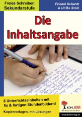 Deutsch Kopiervorlagen vom Kohl Verlag- Deutsch Unterrichtsmaterialien f�r einen guten und abwechslungsreichen Deutschnterricht