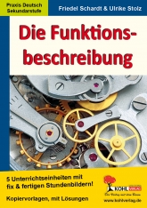 Deutsch Kopiervorlagen vom Kohl Verlag- Deutsch Unterrichtsmaterialien f&uuml;r einen guten und abwechslungsreichen Deutschnterricht
