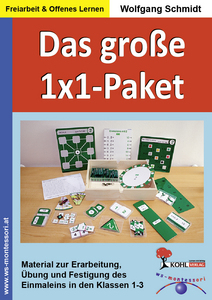 Das gro&szlig;e 1*1 Paket. Material zur &Uuml;bung, Festigung des Einmaleins in den Klassen 1-3