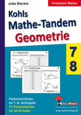 Mathe Kopiervorlagen mit L&ouml;sungen - Kohls Mathe Tandem Geometrie 5./6. Schuljahr