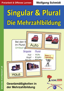 Deutsch Kopiervorlagen (Montessori Schule) vom Kohl Verlag