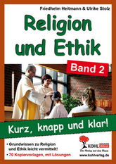 Religion Kopiervorlagen vom Kohl Verlag- Religion Unterrichtsmaterialien f&uuml;r einen guten und abwechslungsreichen Religionsunterricht