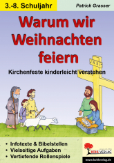 Religion Kopiervorlagen vom Kohl Verlag - Warum wir Weihnachten feiern