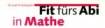 Lernhilfe: Fit f&uuml;rs Abi