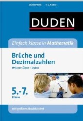 Duden Mathe Lernhilfen, Reihe Einfach Klasse in Mathematik
