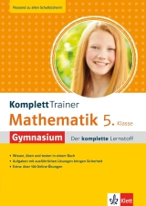 Mathematik 5. Klasse Gymnasium. Klett Verlag
