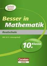 Mathe Lernhilfen von Cornelsen f&uuml;r den Einsatz in der weiterf&uuml;hrenden Schule, Klasse 10 -erg&auml;nzend zum Matheunterricht