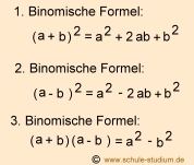 Terme mit binomischer Formel