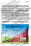 Schaubilder, Diagramme und Illustrationen. Erneuerbare Energien. Windenergie