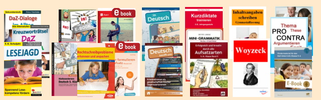 Deutsch Arbeitsblätter für den Unterricht