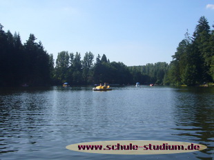 Ebnisee in Kaiserbach. Seen in Baden-Württemberg