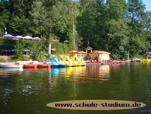 Ebnisee in Kaiserbach. Seen in Baden-Württemberg