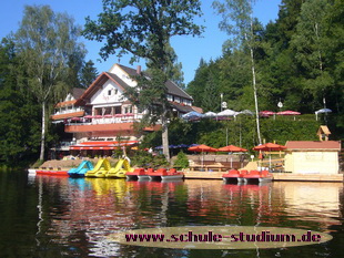 Ebnisee in Kaiserbach. Seen in Baden-Württemberg