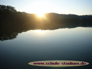 Starkholzbacher See in Erlenhof. Seen in Baden-Württemberg