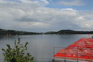 Der Bostalsee. Seen im Saarland