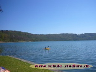 Laacher See in der Vulkaneiffel