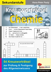 Chemie Kopiervorlagen - Kreuzworträtsel