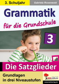 Grammatik: Die Satzglieder Klasse 3