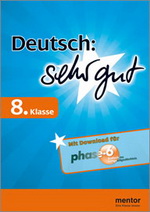 Deutsch Lernhilfen von Mentor für den Einsatz in der weiterführenden Schule, Klasse 5-10 -ergänzend zum Deutschunterricht