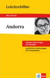 Andorra. Max Frisch- Interpretationen, Arbeitsblätter und Unterrischmaterialien