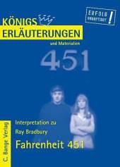 Bradbury, Ray - Fahrenheit 451. Inhaltlicher Schwerpunkt Landesabitur