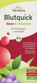 Blutquick. Eisen + Vitamine - Nahrungsergänzungsmittel