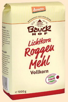 Gesunde Mehlsorten. Bauckhof