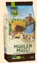 Bohlsener Mühle. Schokolade Mühlen Müsli
