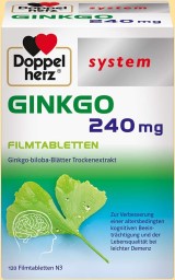 Ginkgo 240mg. Doppelherz System