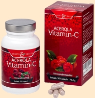 Acerola natürliches Vitamin C - Nahrungsergänzungsmittel