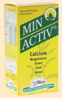 Natürliches Calcium und Magnesium, Eisen, Zink & Selen - Nahrungsergänzungsmittel