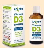 Natürliches Vitamin D3 - Nahrungsergänzungsmittel