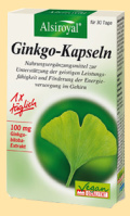 Ginkgo Kapseln - Nahrungsergänzungsmittel