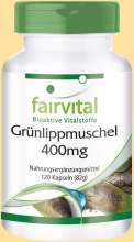 Grünlippmuschel 400 mg