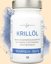Krillöl Omega-3-Fettsäuren für Herz & Kreislauf - Nahrungsergänzungsmittel