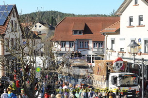 Faschingsumzug in Hauenstein (Südwestpfalz)
