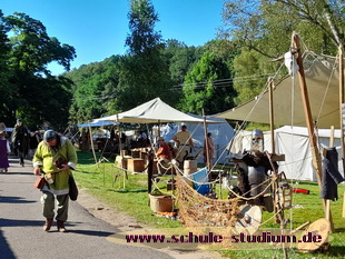 Mittelaltermarkt in Saarbrücken (Saarland)