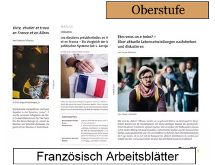 Aktuelle Franzisch Arbeitsblätter Oberstufe
